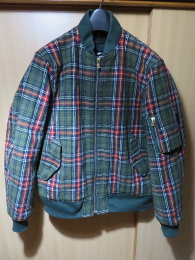 MA-1 スワッガー SWAGGER Lサイズ - CHECK WOOL チェック柄｜Yahoo