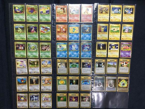☆ポケモンカード☆neo 第1弾「金、銀、新世界へ」フルコンプ 96/96