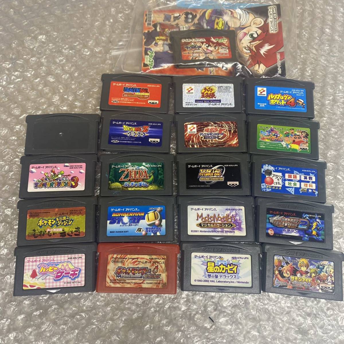 新作入荷，最新作 ゲームボーイアドバンス ソフト 20本 まとめ ポケモン マリオ サモンナイト 色々セット GBA ジャンク A323-1(その他)｜売買されたオークション情報、yahooの商品情報をアーカイブ公開 - オークフ タイトル