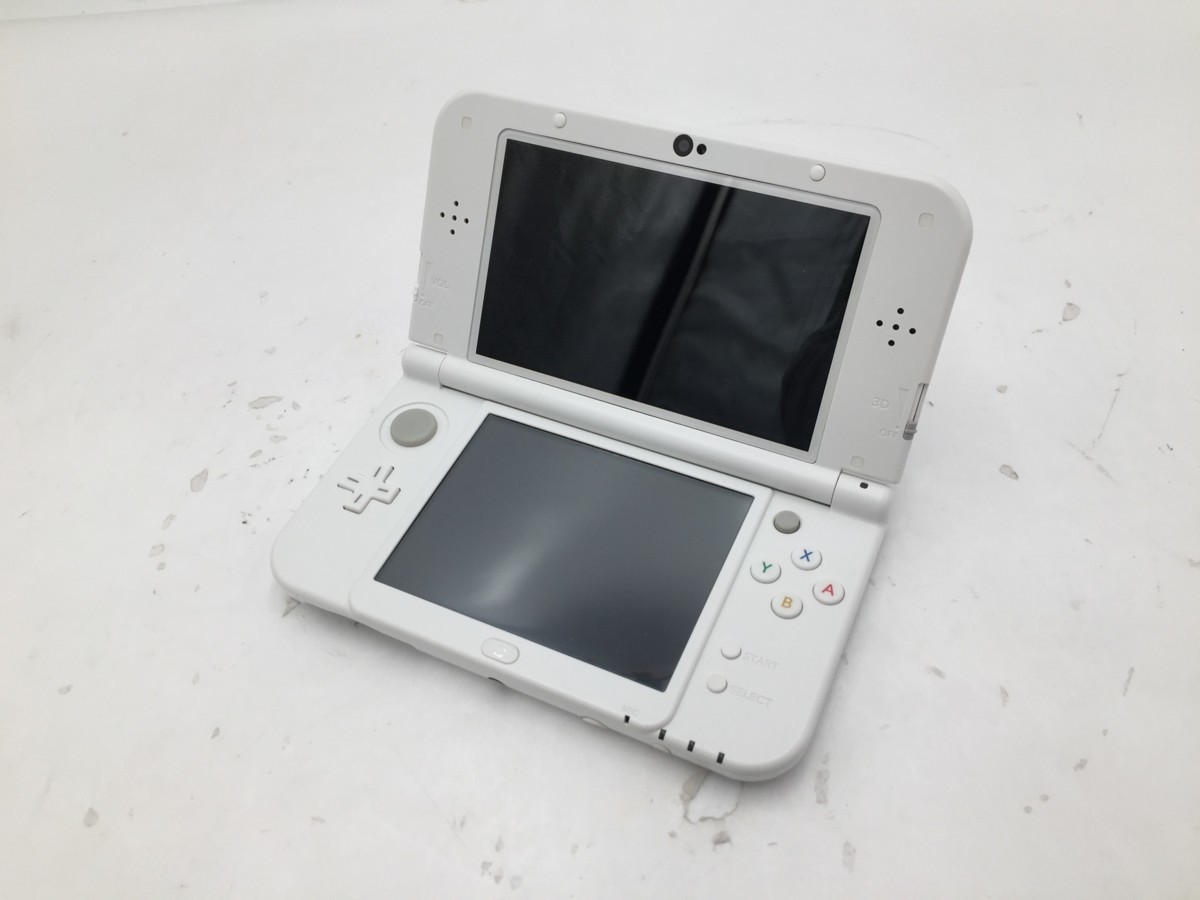♪△【任天堂 ニンテンドー】New Nintendo3DSLL ホワイト RED-001 0323  