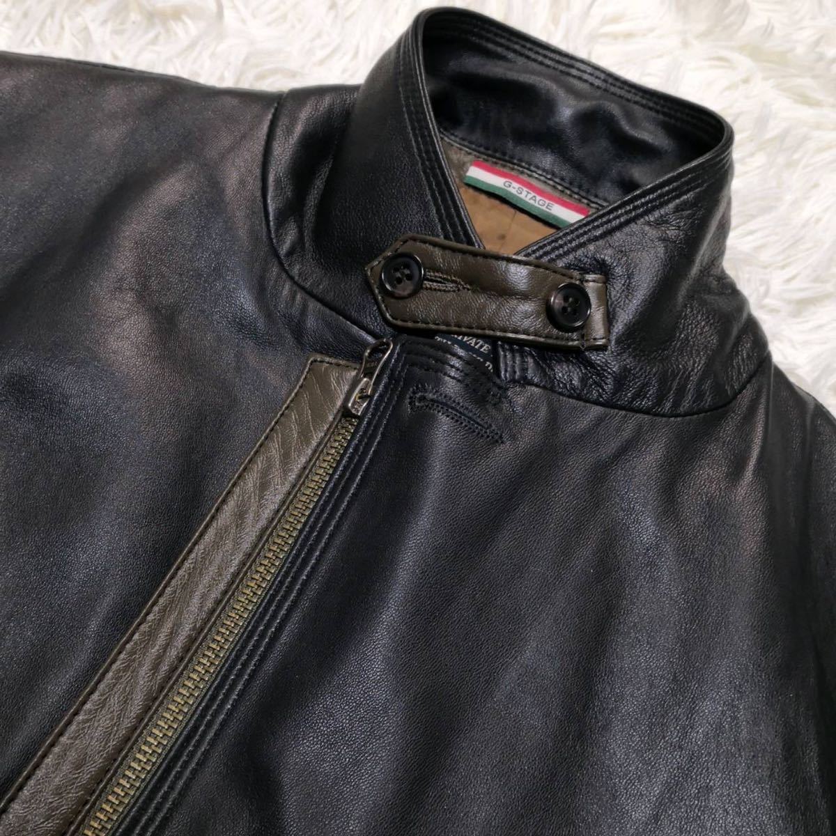 超美品 希少XL ジーステージ 溢れ出る高級感 G－stage ジップ