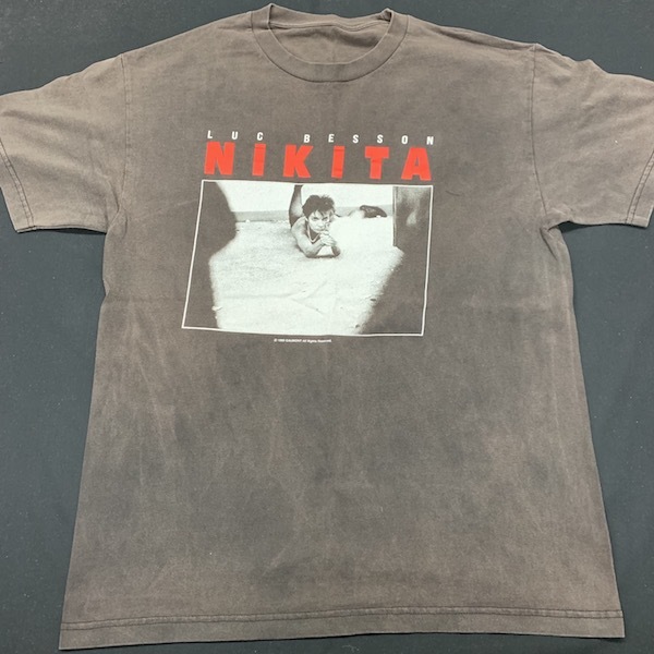 NIKITA Tシャツ 90s ヴィンテージ フォトプリント 映画T ムービーT