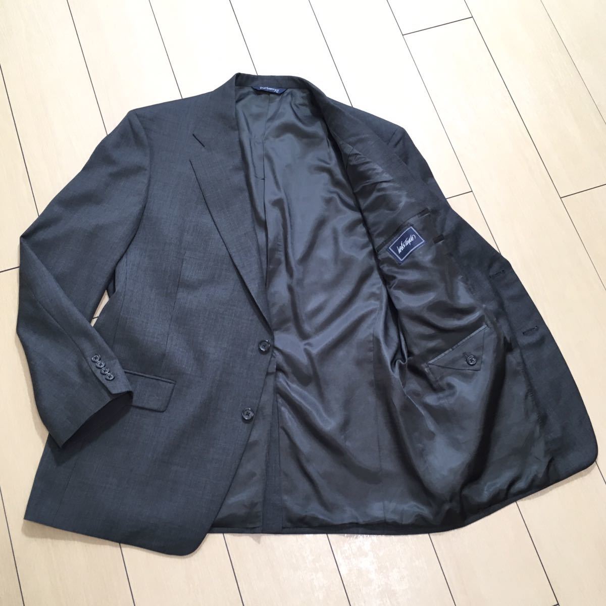 BURBERRY ・ 美品 大判ストール ひざ掛け可 グレー ノバチェック 最
