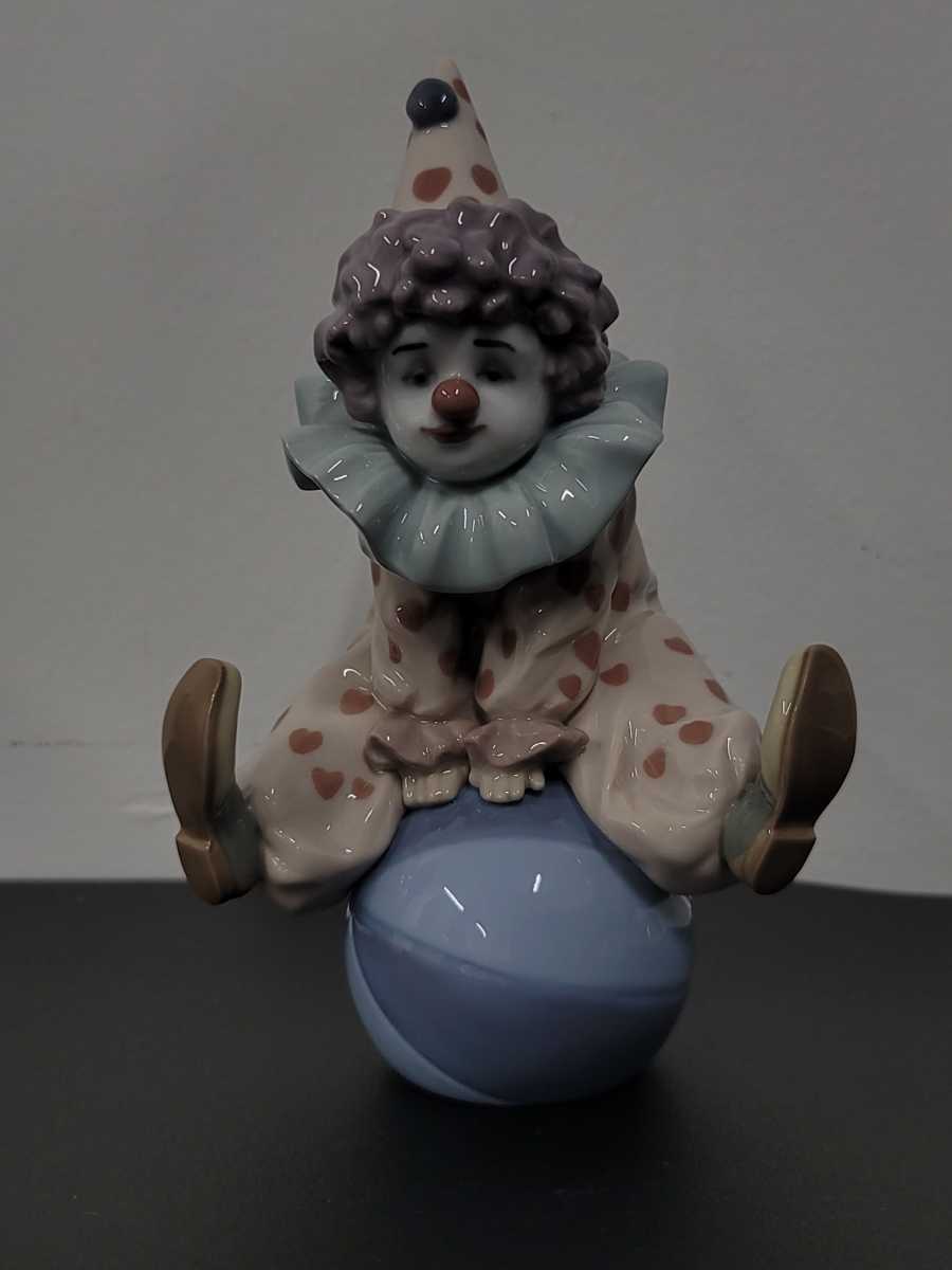 リヤドロ LLADRO 0 陶器 -「ピエロ」(リヤドロ) Yahoo!オークション