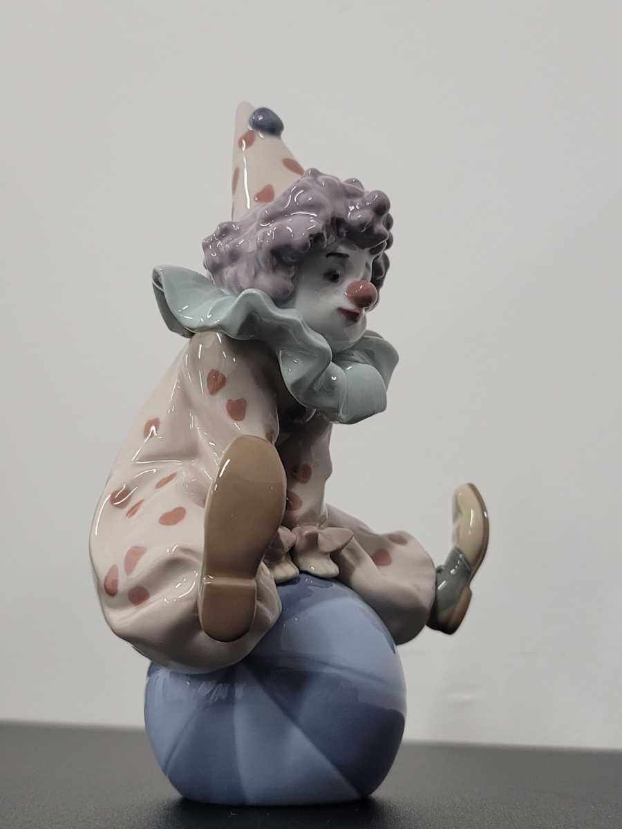 リヤドロ LLADRO 0 陶器 -「ピエロ」(リヤドロ) Yahoo!オークション