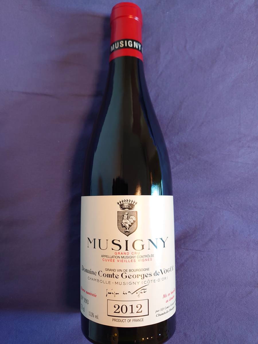 ヴォギュエ ミュジニー & ボンヌ・マール 2012 Domaine Comte Georges