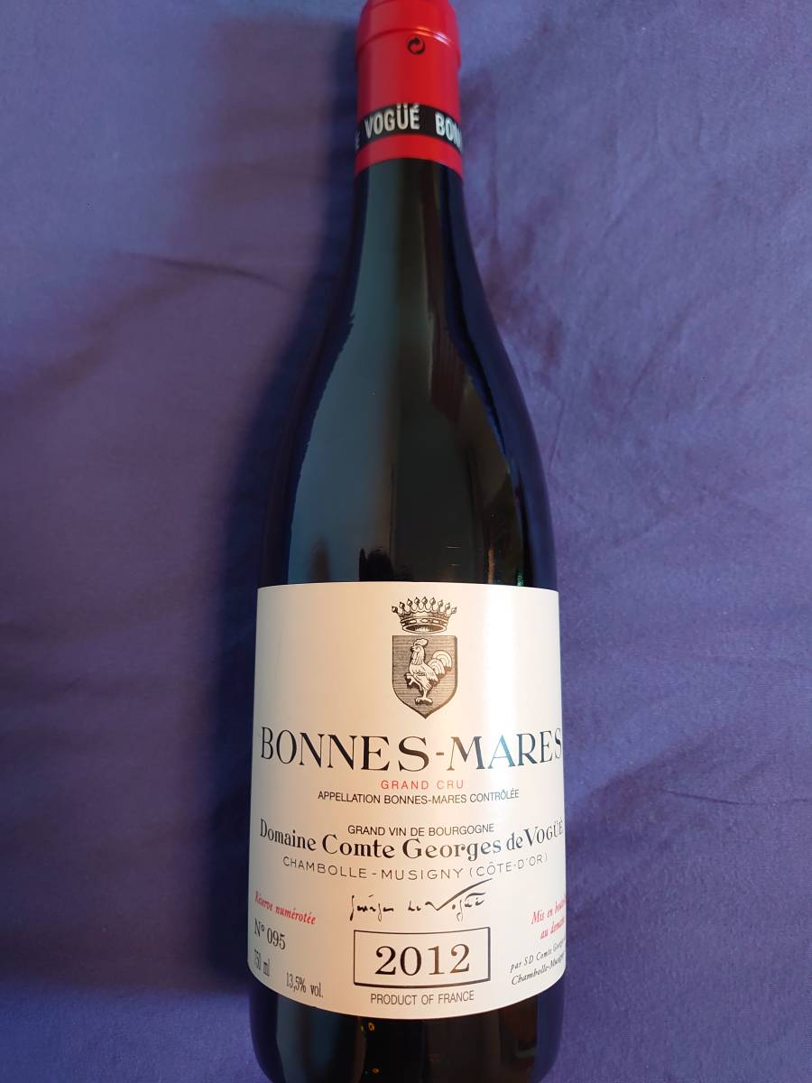 ヴォギュエ ミュジニー & ボンヌ・マール 2012 Domaine Comte Georges
