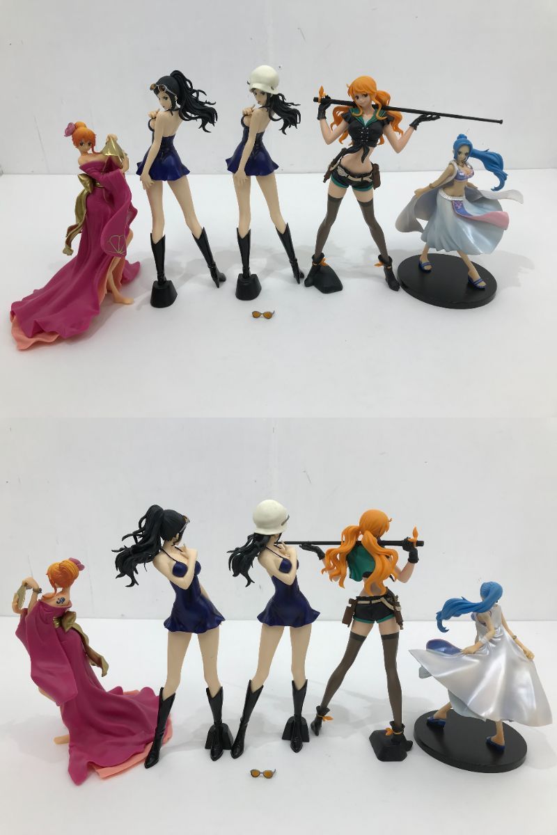 現状品 まとめ売り ワンピース プライズ フィギュア 女の子キャラ ハンコック しらほし姫 ナミ ビビ 等 48 2324 Ss 25 その他 売買されたオークション情報 Yahooの商品情報をアーカイブ公開 オークファン Aucfan Com