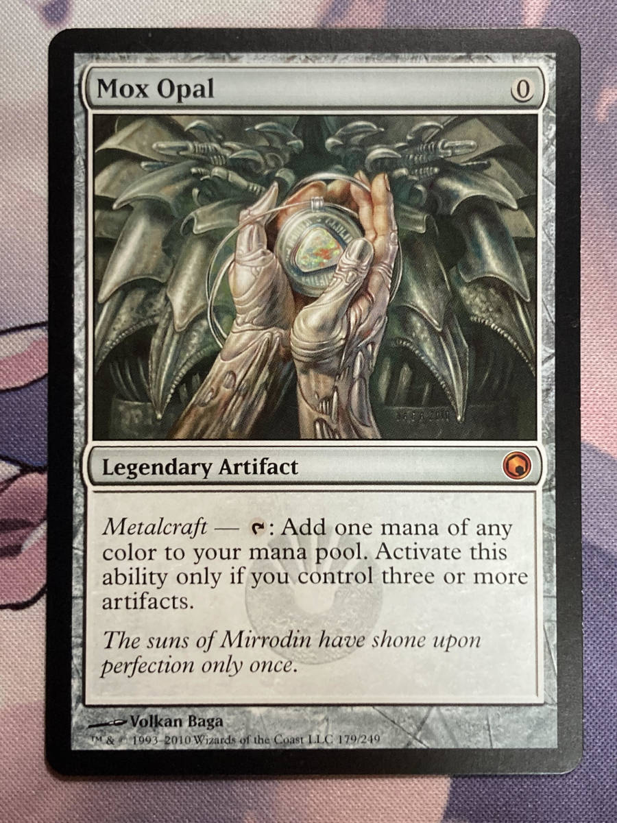 MTG 《オパールのモックス/Mox Opal》 SOM 英語 mtg オパールの