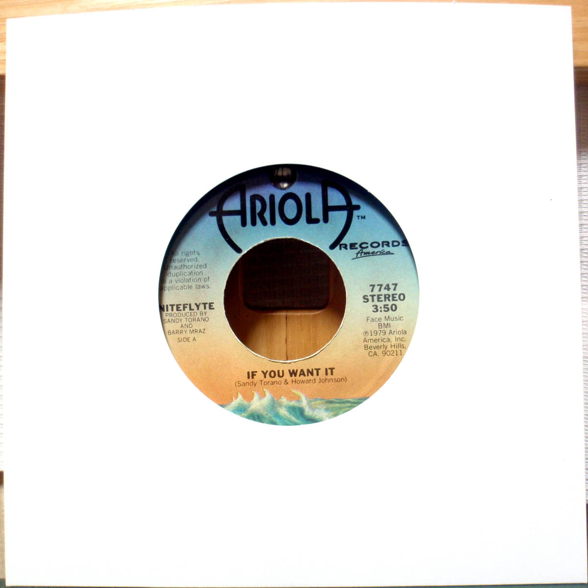 試聴 レア 7inch アーバン ソウル名曲 Niteflyte If You Want It 山下達郎 Sparkleネタ Soul フリーソウル R B Muro サバービア R B ソウル 売買されたオークション情報 Yahooの商品情報をアーカイブ公開 オークファン Aucfan Com