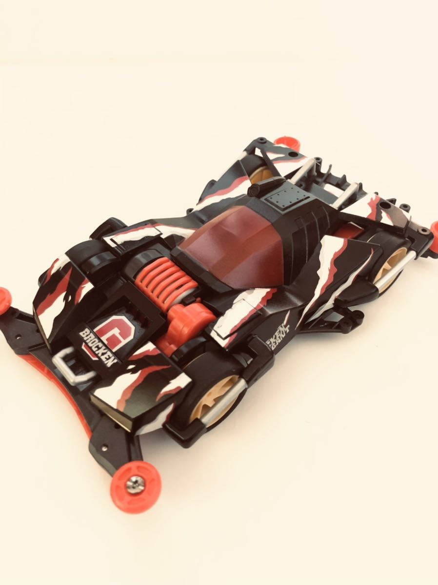 ミニ四駆 ブロッケンギガントプレミアム ブラック風 全塗装製作完成品  