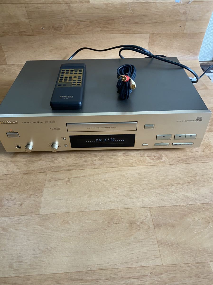Sansui CD Player Manual 617D disc SANSUI Compact Disc Player CD