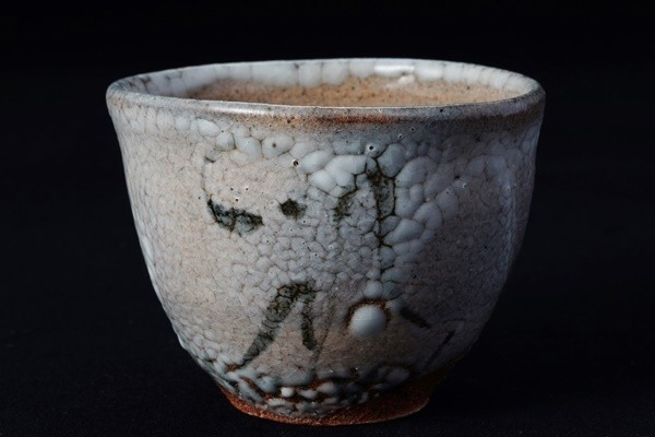 健太郎 絵唐津 ぐい呑 杯 盃 酒器 煎茶 中国茶 茶杯 茶器 唐津 梅田