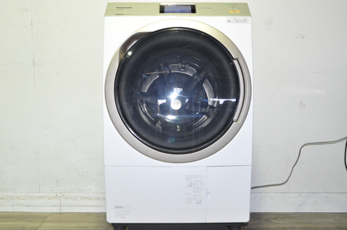 1円スタート】Panasonic ドラム型洗濯乾燥機 NA-VX9800R 2018年製 標準