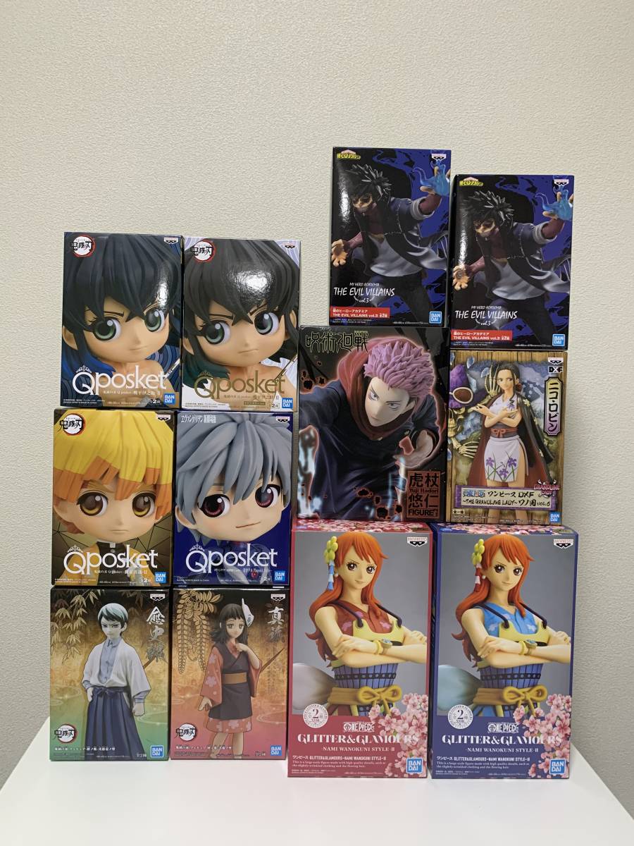 【超激得，低価】 フィギュアまとめ売り ナミ AB鬼滅の刃 愈史郎 Qposket 伊之助 僕のヒーローアカデミア ワンピースDXF 真菰 カオル 我妻 呪術廻戦(その他)｜売買されたオークション情報、yahooの商品情報をアー その他