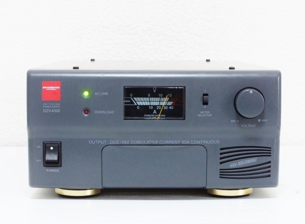 第一電波工業 GZV4000 | Diamond 連続40A DIAMOND 第一電波工業