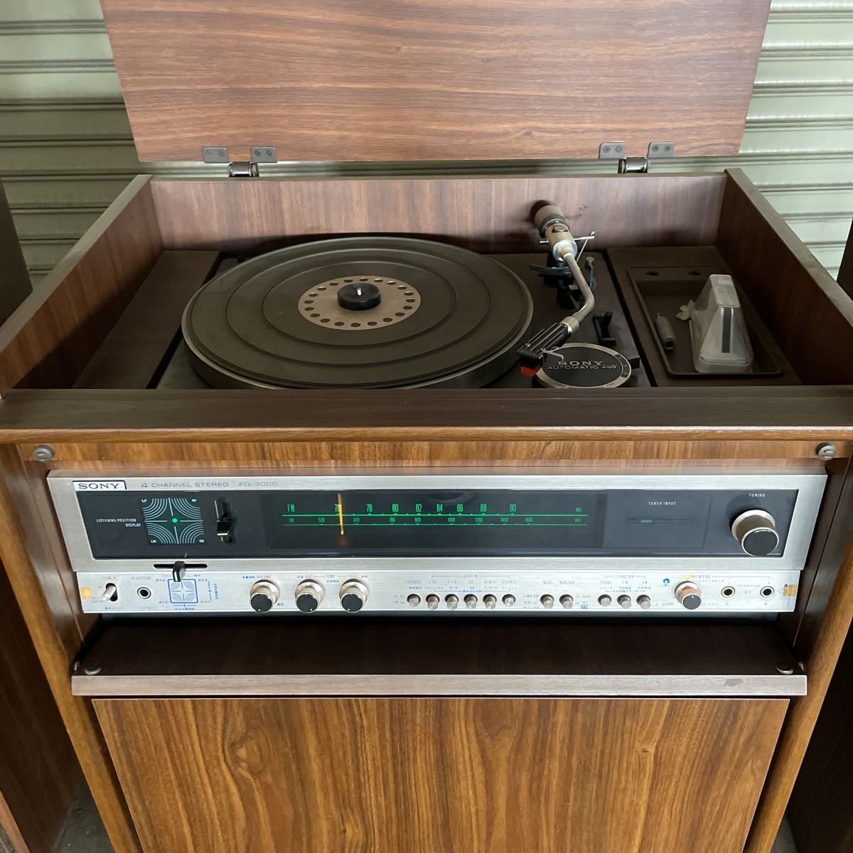 SONY オーディオ 4チャンネルセパレートステレオ　FQ-3000 SONY ソニー FQ-3000 4 CHANNEL STEREO 4 CH SEPARATE STEREO