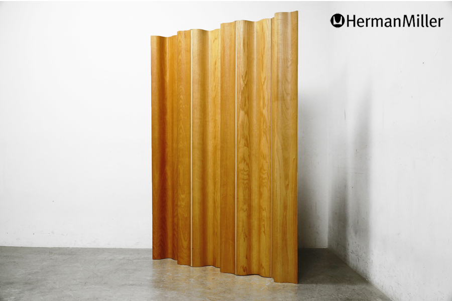  909 HermanMiller ハーマンミラー Eames Molded Plywood Folding Screen イームズ フォールディングスクリーン パーテーション60.7万(イームズ)｜売買されたオークション情報、yahooの商品情報をアーカイブ公 イームズ