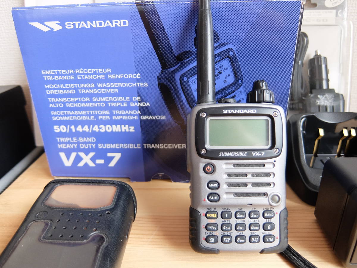 Yahoo!オークション V⁄UHFハンディトランシーバー VX7 WiRES対応