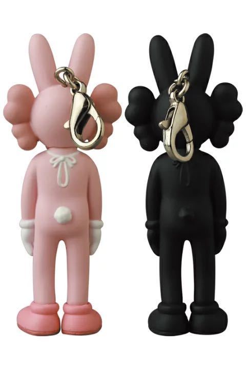 キーホルダー・アクリルキーホルダー KAWS Tokyo First COMPANION ACCOMPLICE 東京限定 KAWS TOKYO FIRST KAWS ACCOMPLICE KEYHOLDER PINK BLACK