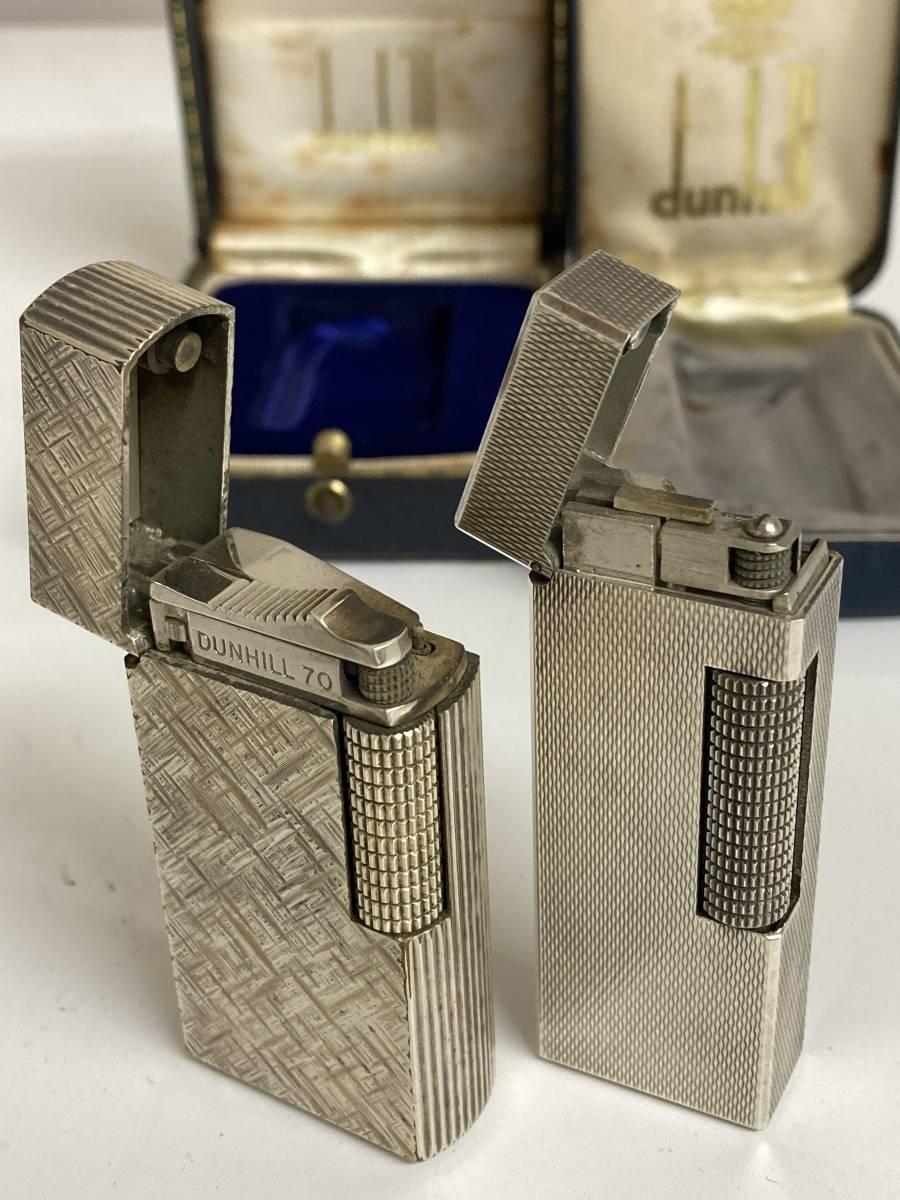 Dunhill シルバーライター 1985年製 （55476☆1円スタート☆Dunhill 