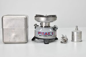 MULTI FUEL STOVE PEAK1 未使用 Coleman Peak 1 Model 550B Backpacking Multi Fuel Camp Stove 07/90