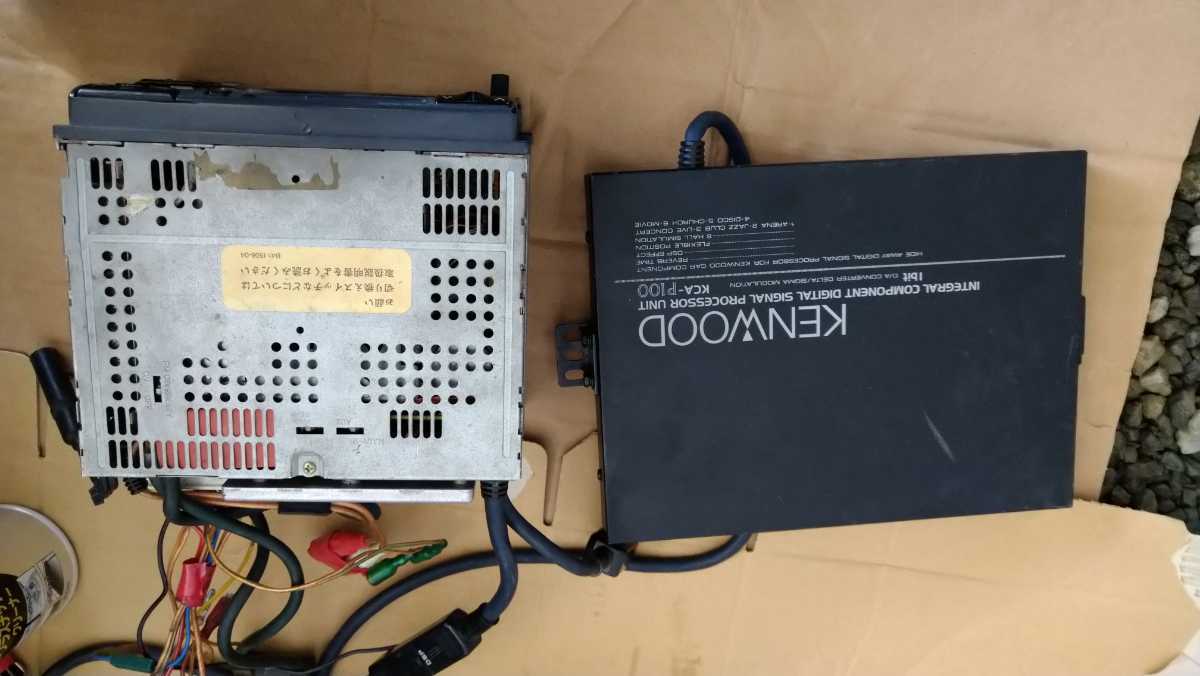 KENWOOD KRC-PX990 KGC-770 カセットチューナーデッキ グラフィック