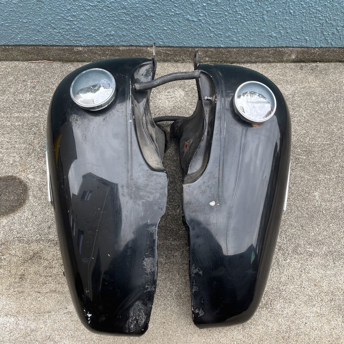 harley davidson ハーレーダビッドソン 純正 分割タンク 5ガロン FLH