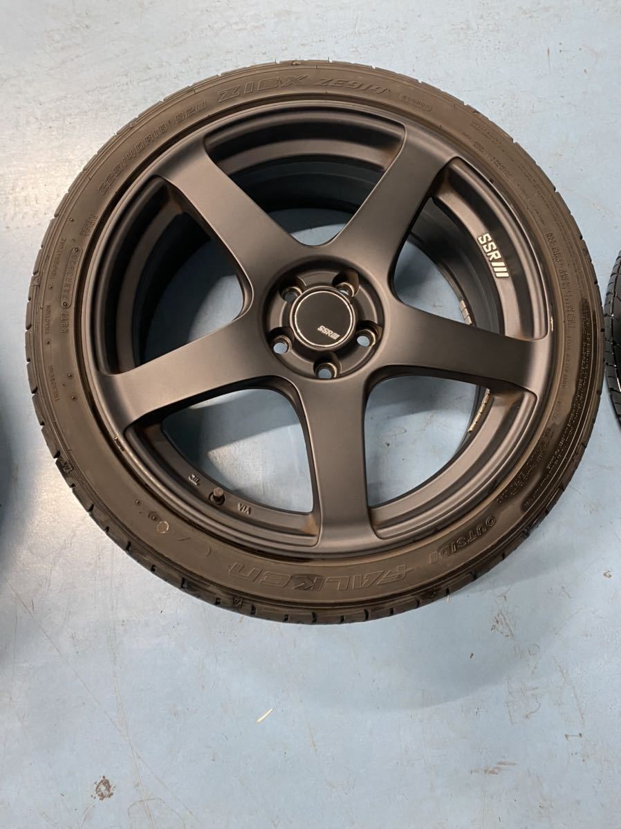 SSRホイール タイヤ付き（FALKEN）86/BRZ 18インチ PCD100 【公式通販】