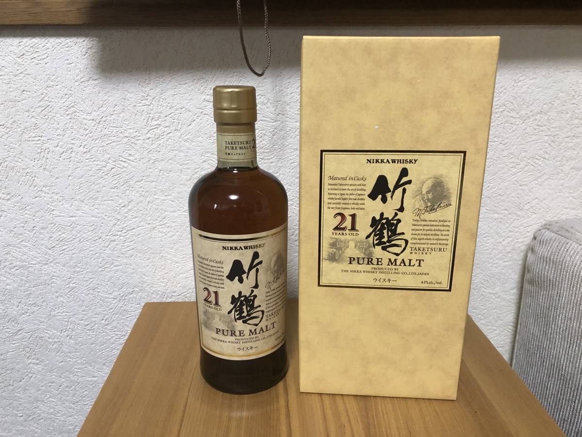 21年 ピュアモルト 竹鶴 ニッカ NIKKA ウイスキー 竹鶴21年 700ml 公式 