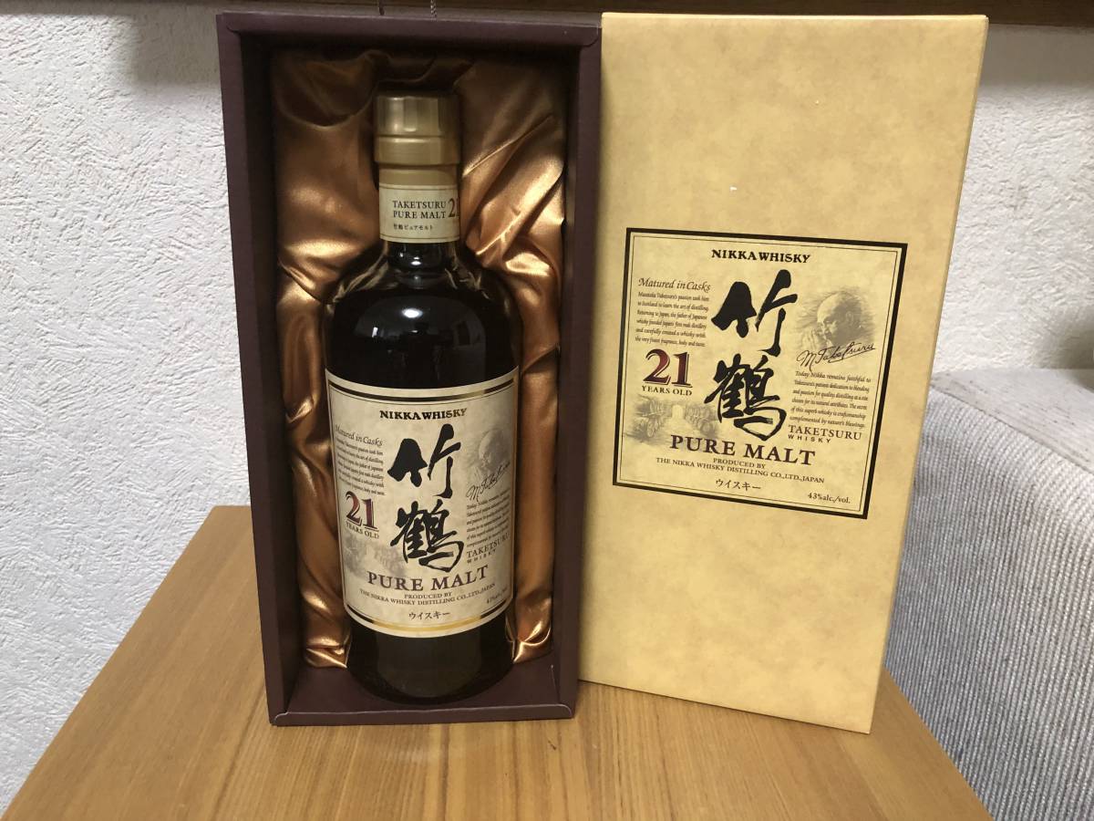 21年 ピュアモルト 竹鶴 ニッカ NIKKA ウイスキー 竹鶴21年 700ml 公式 