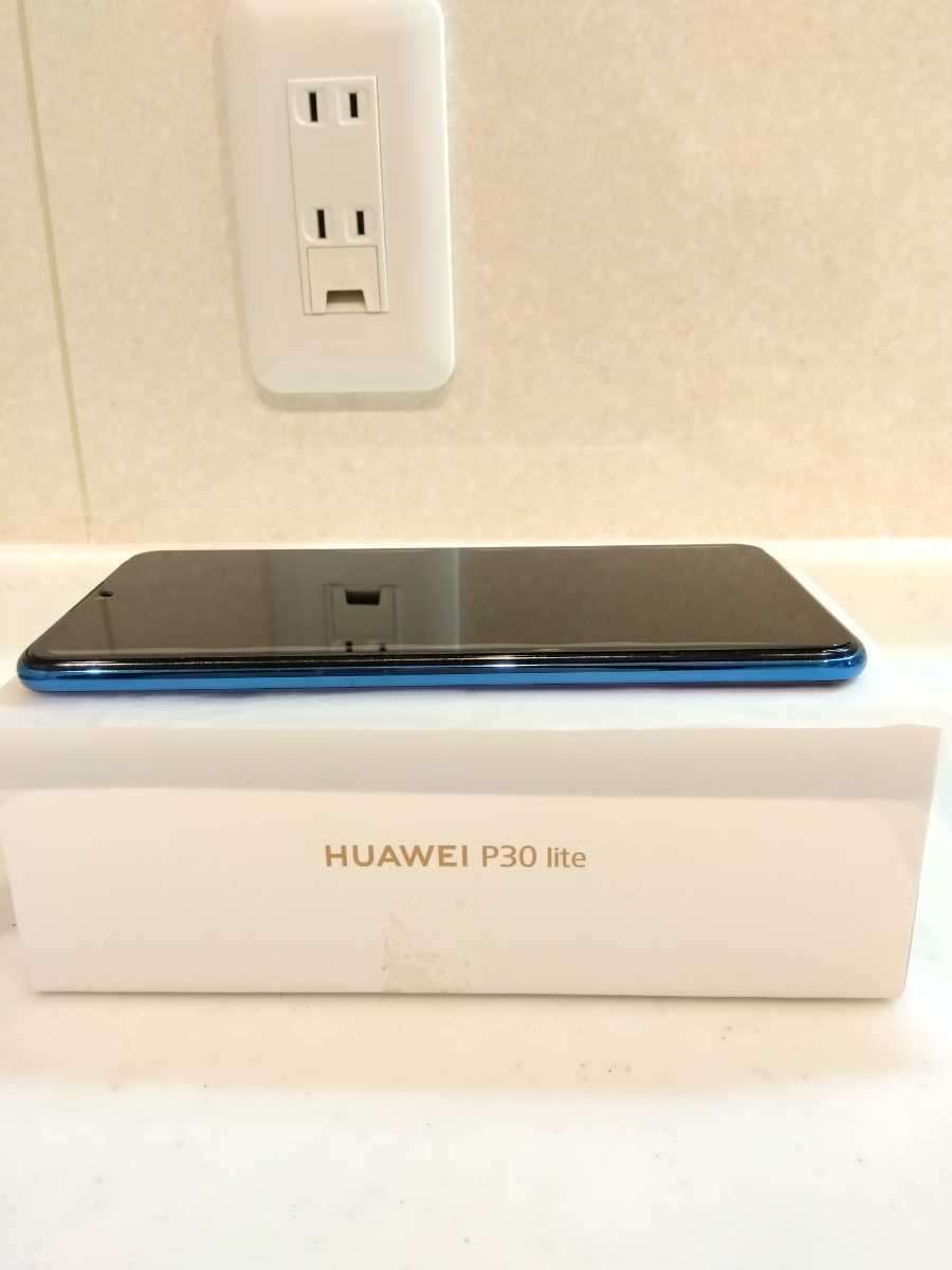 SIMフリー☆HUAWEI☆ファーウェイ☆P30lite 64GB☆ピーコックブルー