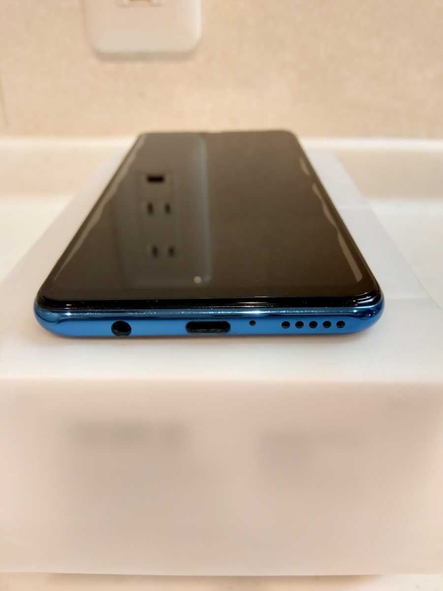 SIMフリー☆HUAWEI☆ファーウェイ☆P30lite 64GB☆ピーコックブルー