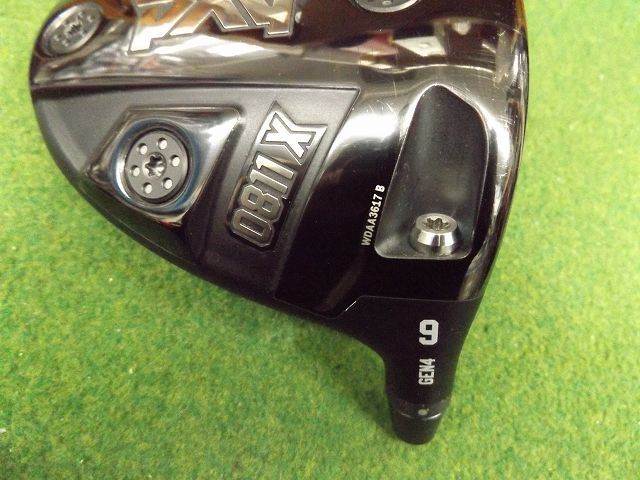 1円スタート!!【税込】9406 PXG 0811X GEN4 9° レンチ有 ヘッド単品