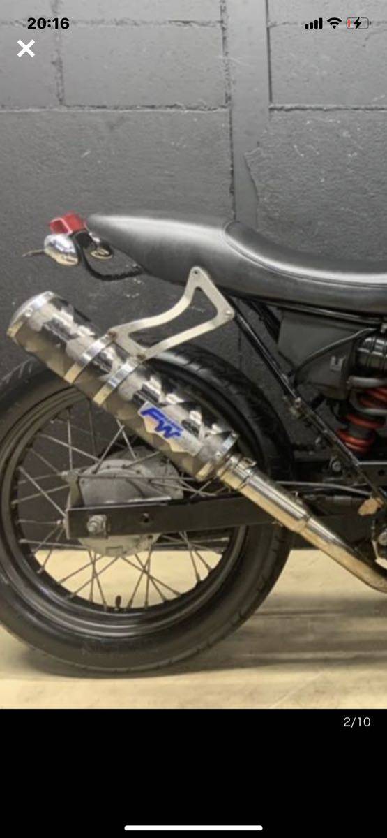 FTR 223 モリワキ マフラー(マフラー本体（社外）)｜売買された 