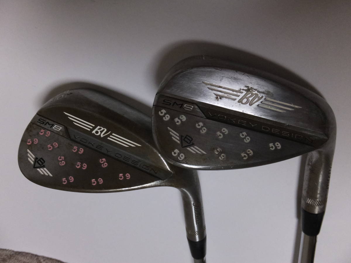 Titleist VOKEY DESIGN SM8 ウェッジ 2本セット　中古 ウェッジ SM8 ボーケイデザイン 2本セット SM8・SM9 中古 DESIGN 中古