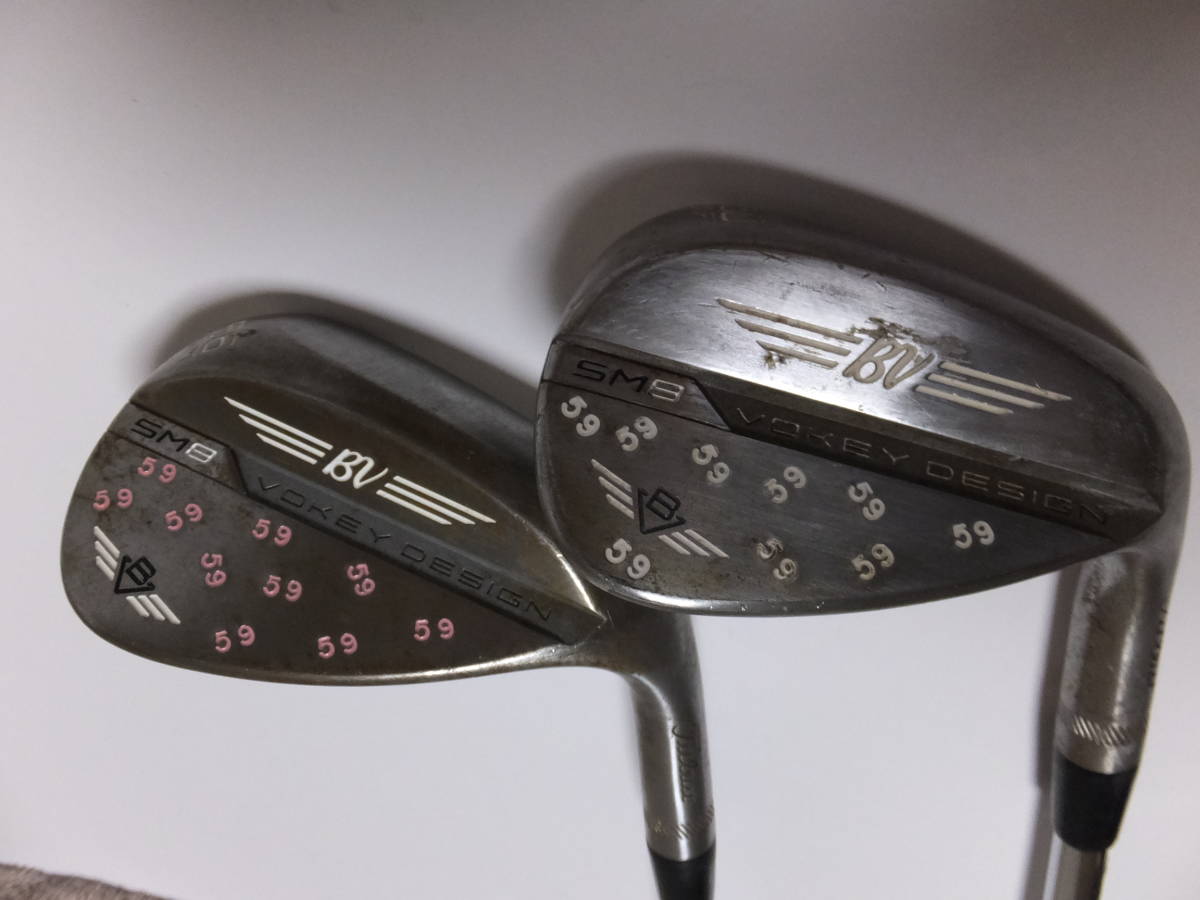 ウェッジ SM8 ボーケイデザイン 2本セット SM8・SM9 中古 DESIGN 中古