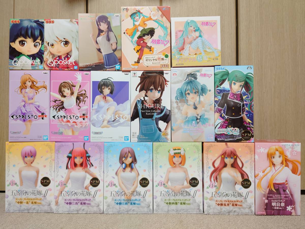美少女フィギュア まとめ セット 17体 五等分の花嫁 一花 二乃 三玖