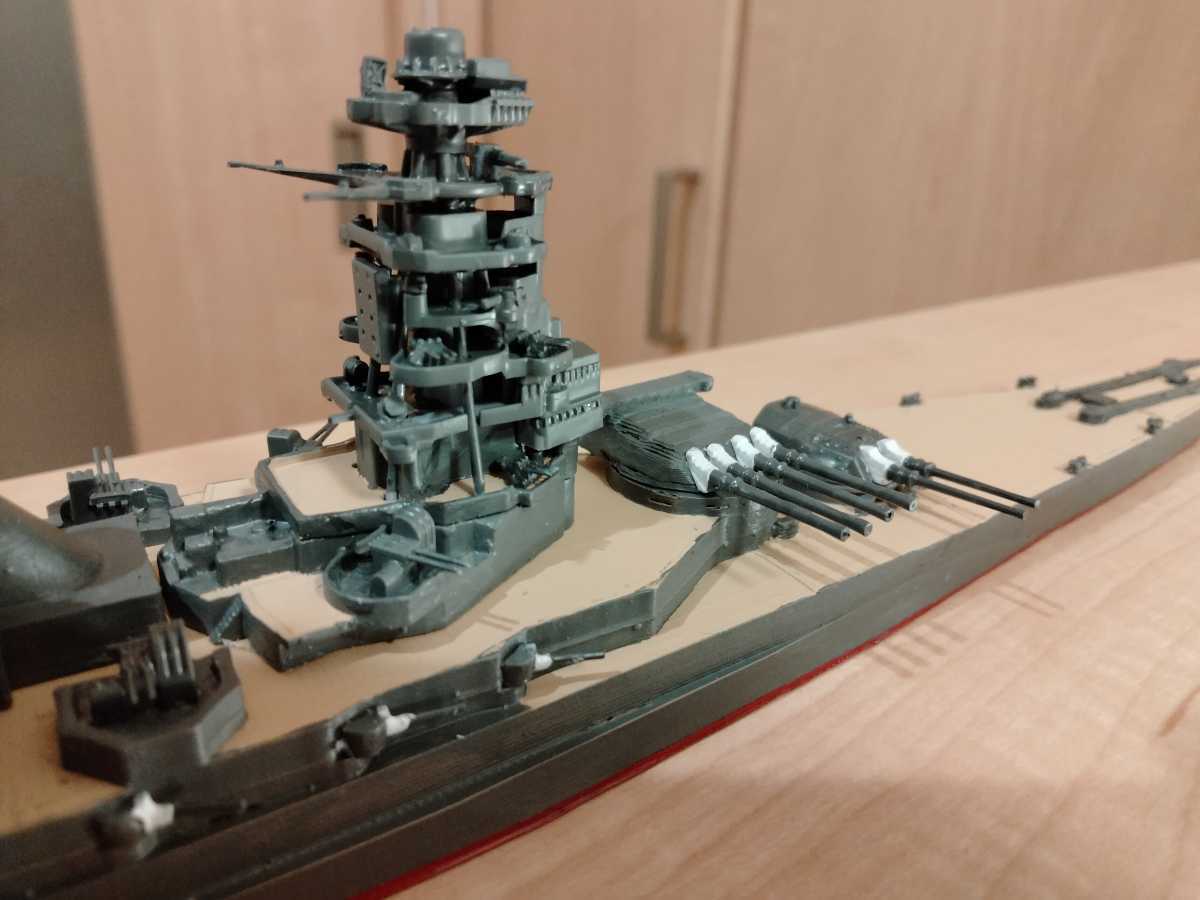 日本海軍 1/700艦船模型 13号型巡洋戦艦のキット組立品 【公式通販】