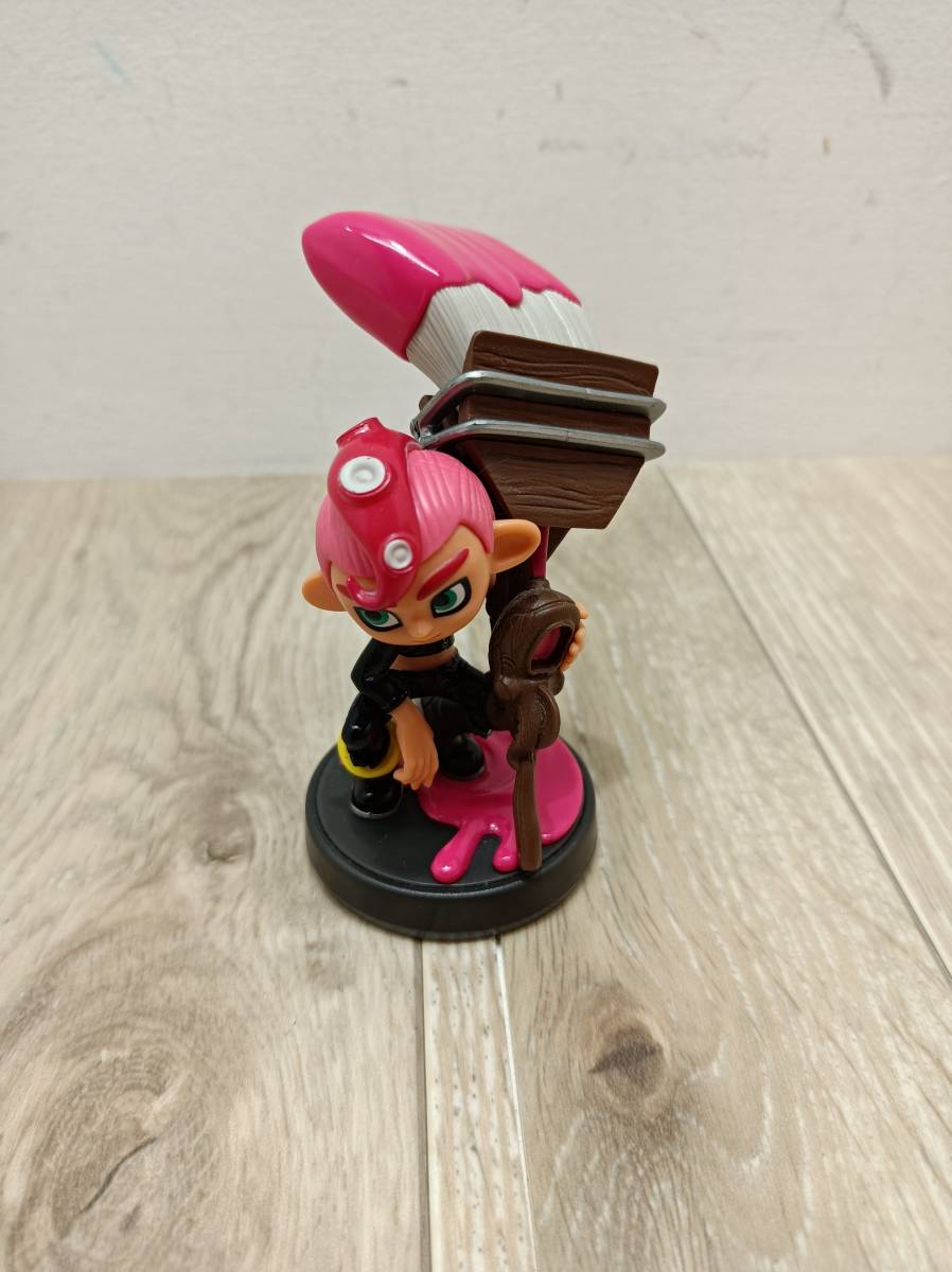 065 A 【動作確認・初期化済み】amiibo アミーボ ヒメ スプラトゥーン 