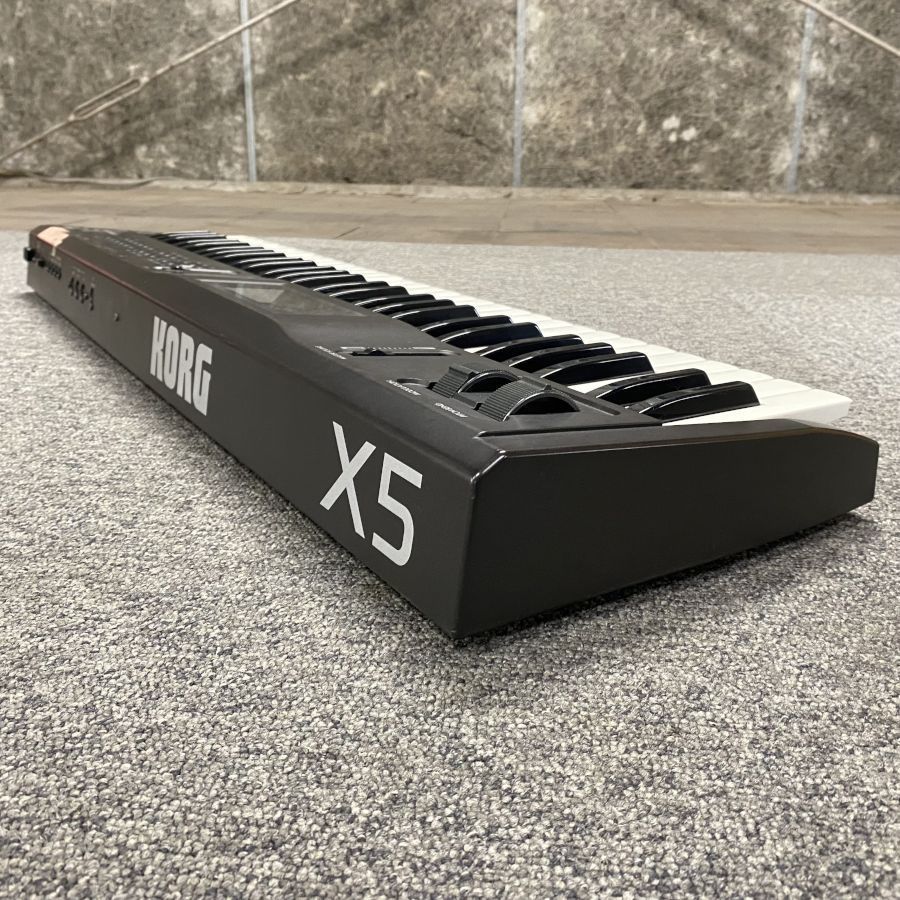 KORG X5 コルグ シンセサイザー 簡易音出し確認済み アダプタ付属