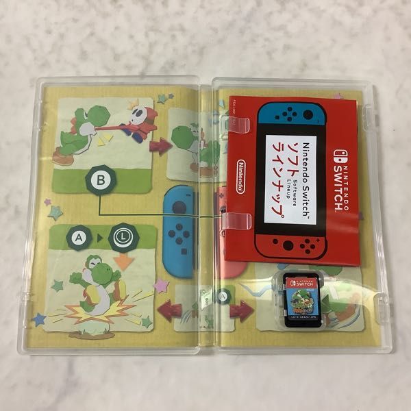 1円～ Nintendo Switch ソフト ヨッシークラフトワールド