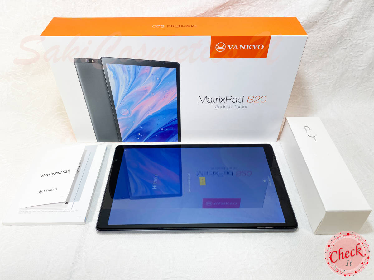  専用ケース付属 10インチタブレット Vankyo S20 8コアCPU ROM64GB RAM3GB 生産完了品 み 付属品完備(本体)｜売買されたオークション情報、yahooの商品情報をアーカイブ公開 - オークファン 本体