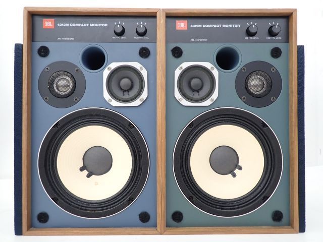 JBL 4312M 2本 コンパクトモニタースピーカー ジムラン ∽ 6548A-1 