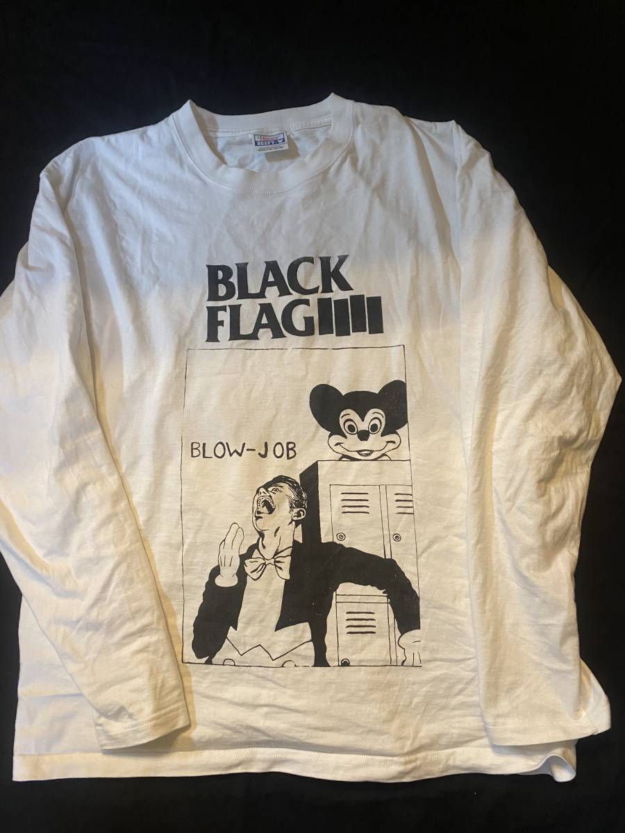 大得価，安い Black Flag ブラックフラッグ フガジ fugazi haagen dazs ハーゲンダッツ 野村訓市 Tシャツ ミッキー Mickey Mouse(Tシャツ)｜売買されたオークション情報、yahooの商品情報をアーカイブ公開 - オークファ Tシャツ
