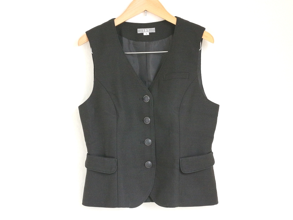 11号 ist イスト 黒 ブラック /事務 中古◇OL制服 / 事務服◇中古  