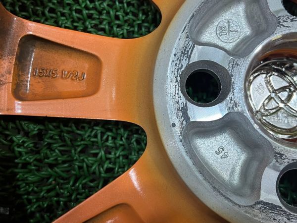 アクア トヨタ 純正 15インチ 純正アルミホイール 16×6J | 4H 5.5J 純正