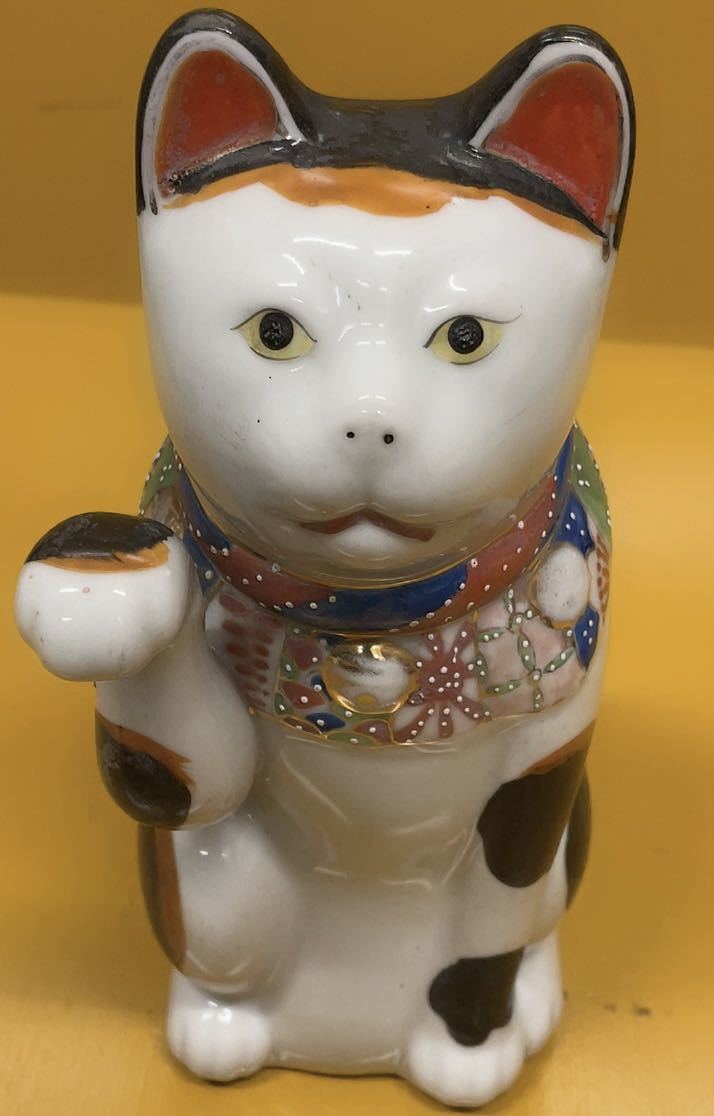 Yahoo!オークション 招き猫 「招き猫 明治」の落札相場・落札価格 