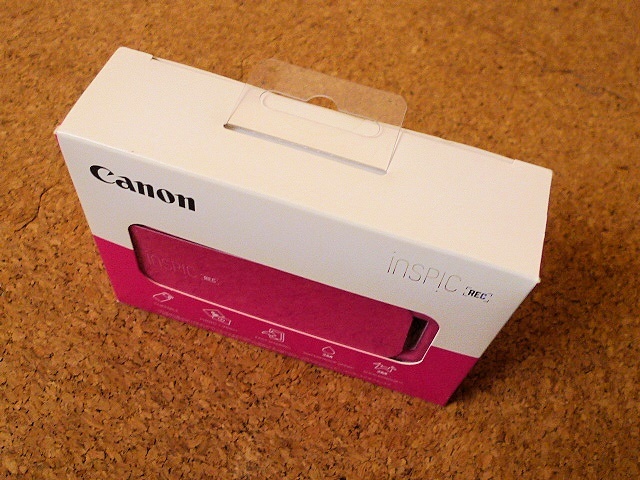 Canon iNSPiC REC ピンク アソビカメラ FV-100 PINK Canon アソビカメラ iNSPiC [REC] FV-100-PK ピンク 元箱・使用説明