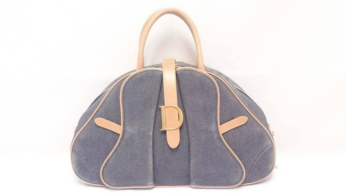 Christian Dior クリスチャンディオール ダブルサドル デニム 